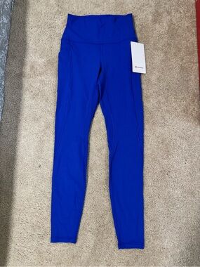 *Lululemon Align™ HR Pant 28” Pockets — Beachball Blue 💙 Size 6